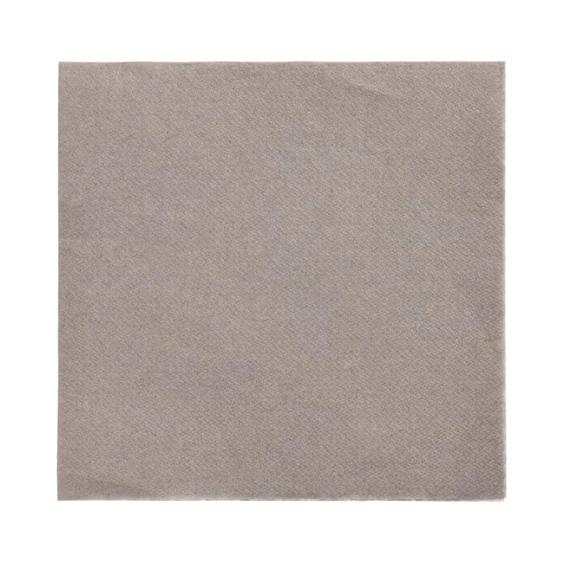 Papstar DAILY Collection Servietten, 32x32 cm, 1/4 Falz, grau