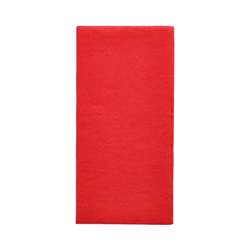 Papstar DAILY Collection Servietten, 32x32 cm, 1/8 Falz, rot