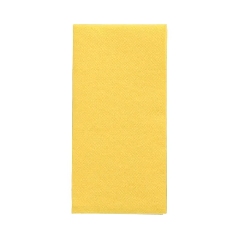 Papstar DAILY Collection Servietten, 32x32 cm, 1/8 Falz, gelb