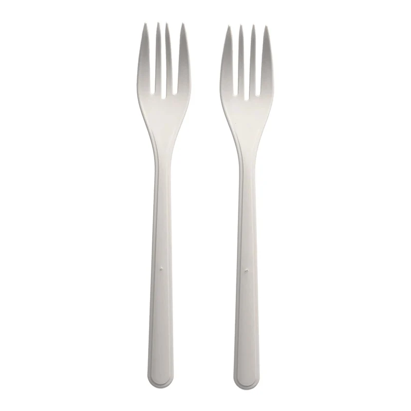 Papstar Gabel, Bio-PP, 18,5 cm, weiß