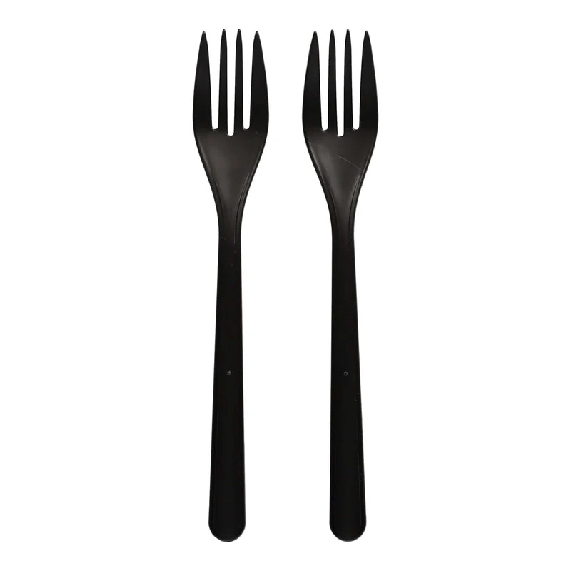 Papstar Gabel, Bio-PP, 18,5 cm, schwarz