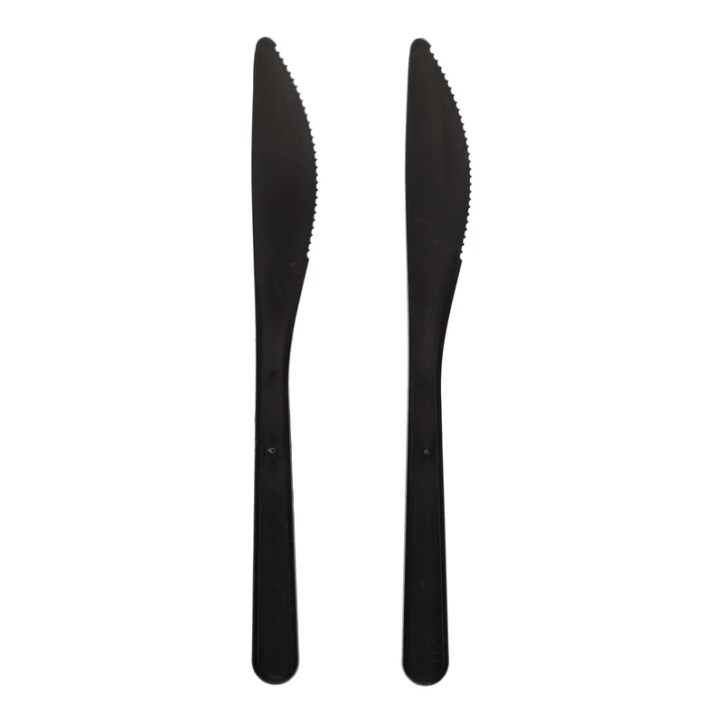Papstar Messer, Bio-PP, 18,5 cm, schwarz