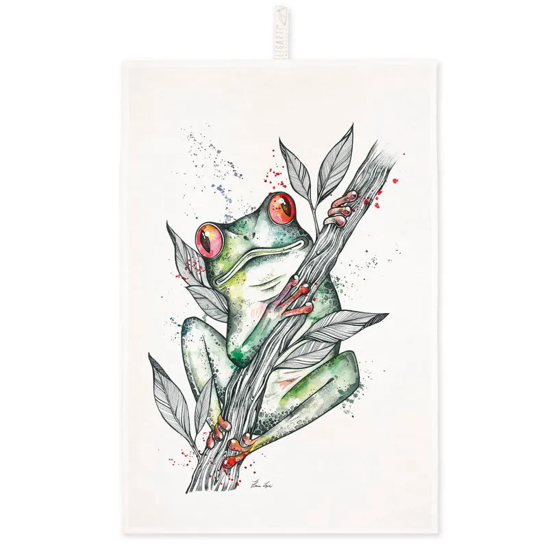 Geschirrtuch – Frosch