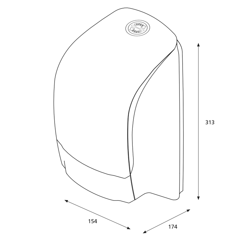 Katrin Inclusive System-Toilettenpapierspender