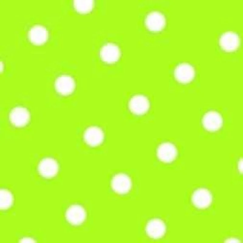 Papstar Servietten, 3-lagig,1/4-Falz,40 cm x 40 cm Dots limonengrün