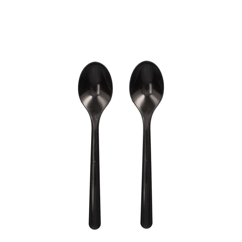 Papstar Kaffeelöffel, Bio-PP, schwarz
