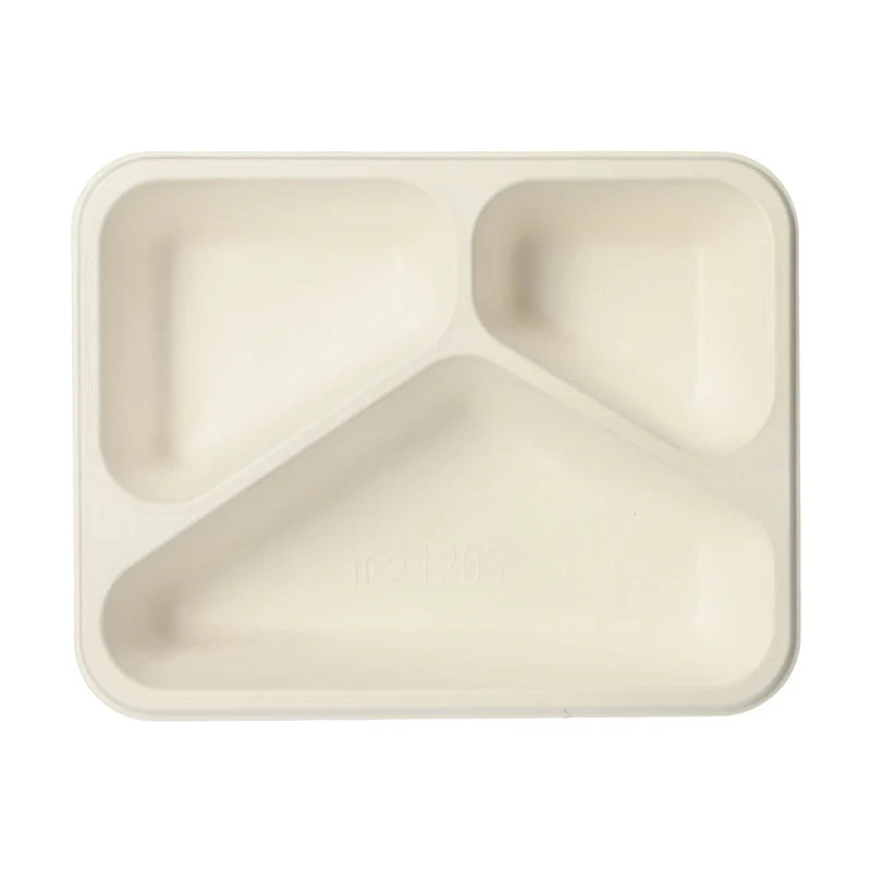 PAPSTAR Siegelschalen Mikrowellengeschirr, 3-geteilt, Höhe 4,5 cm