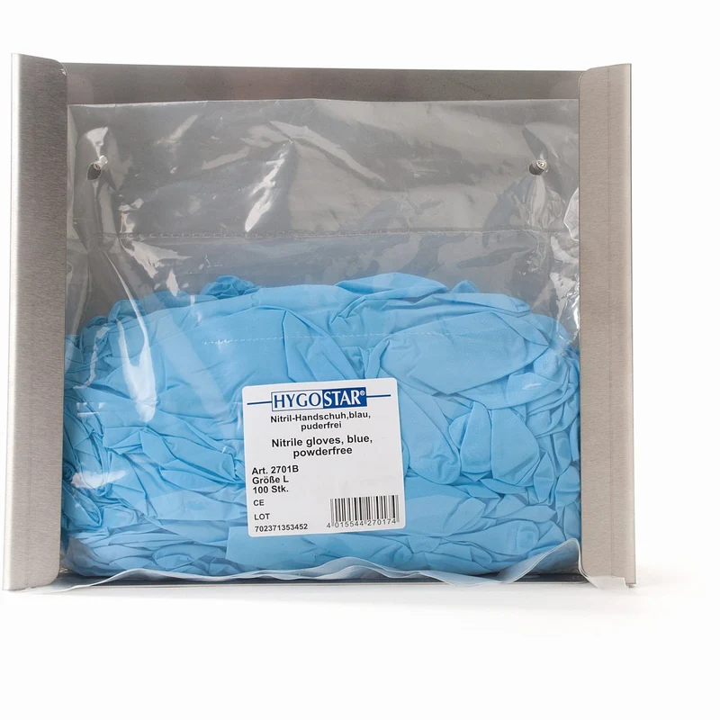 HYGOSTAR® Edelstahl-Spender für Handschuh-Beutel