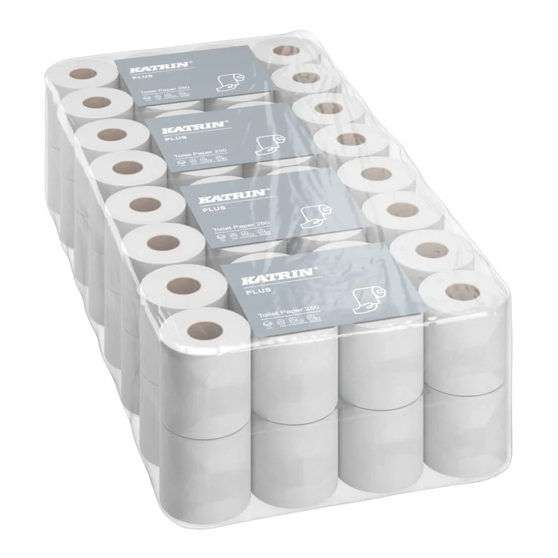 Katrin Plus Toilettenpapier 3-lagig, 250 Blatt