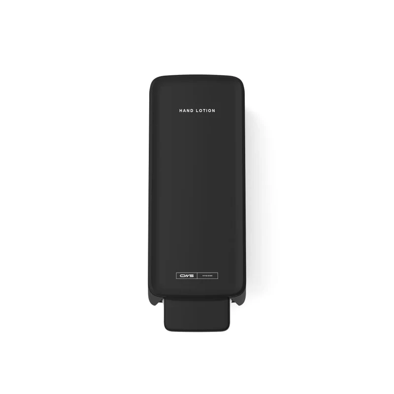 CWS PureLine Black Handlotion Handlotionspender, mit Panel