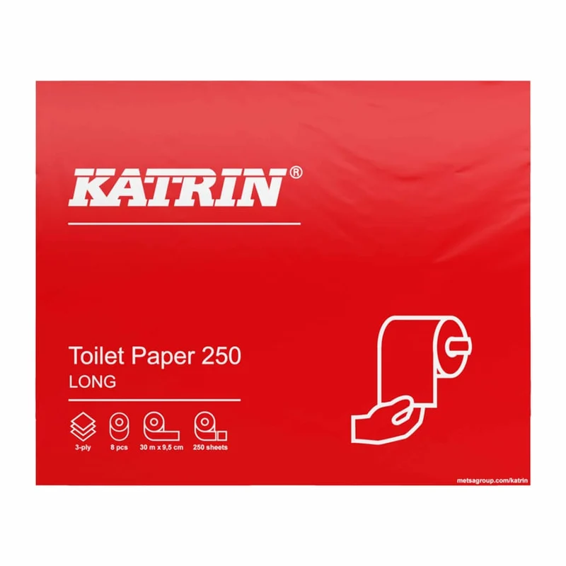 Katrin Toilettenpapier 3-lagig, 250 Blatt