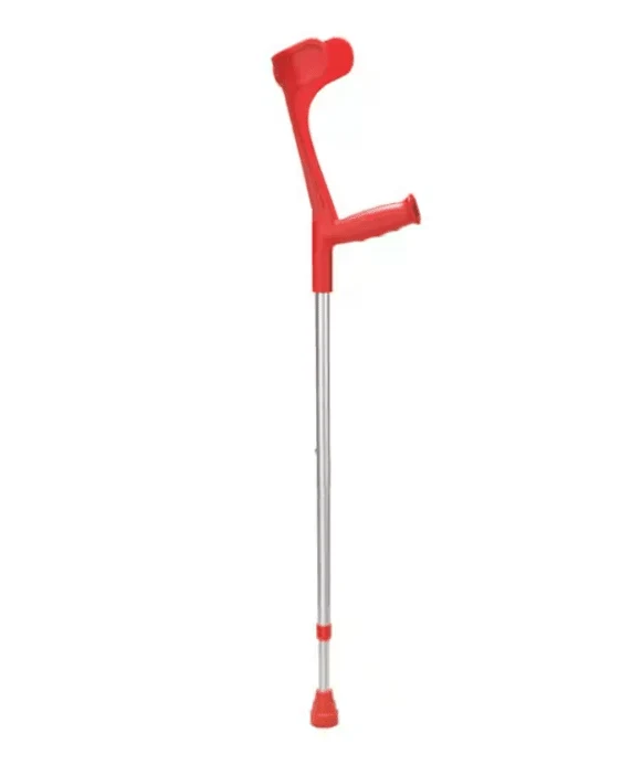 Unterarmgehstützen Feuerrot