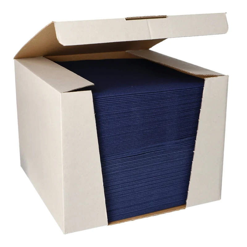 Papstar ROYAL Collection Servietten, 40 x 40 cm, dunkelblau