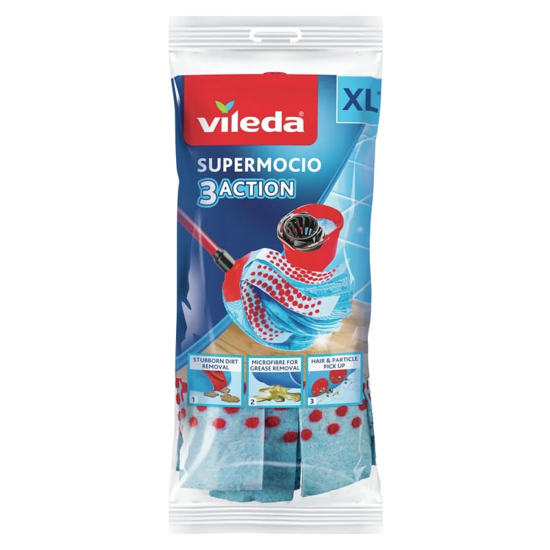 Vileda SuperMocio 3xAction Velour Wischmopp