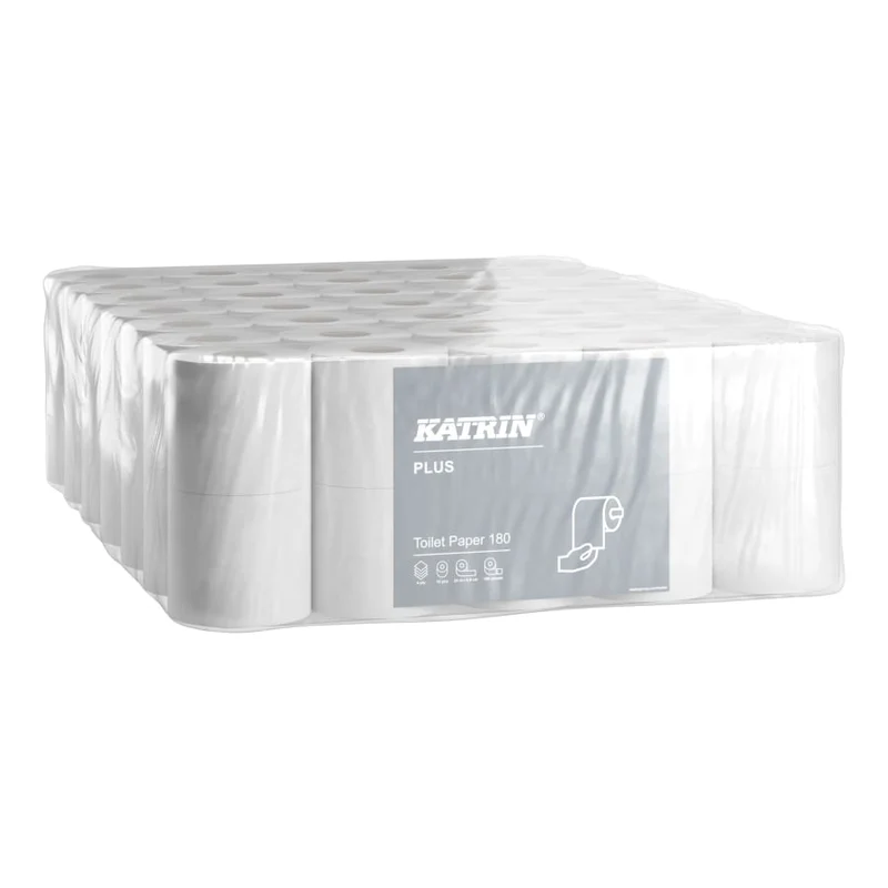 Katrin Plus Toilettenpapier 4-lagig, 180 Blatt