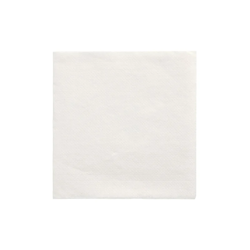 Papstar DAILY Collection Servietten, 24x24 cm, 1/4 Falz, weiß