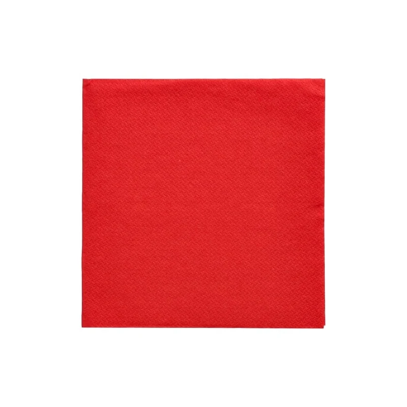 Papstar DAILY Collection Servietten, 24x24 cm, 1/4 Falz, rot