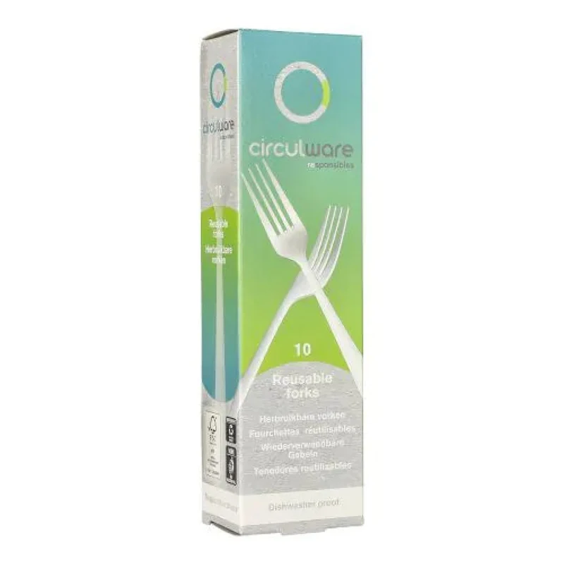 Mehrweg Gabeln, Bio-PP, extra stabil, 19 cm