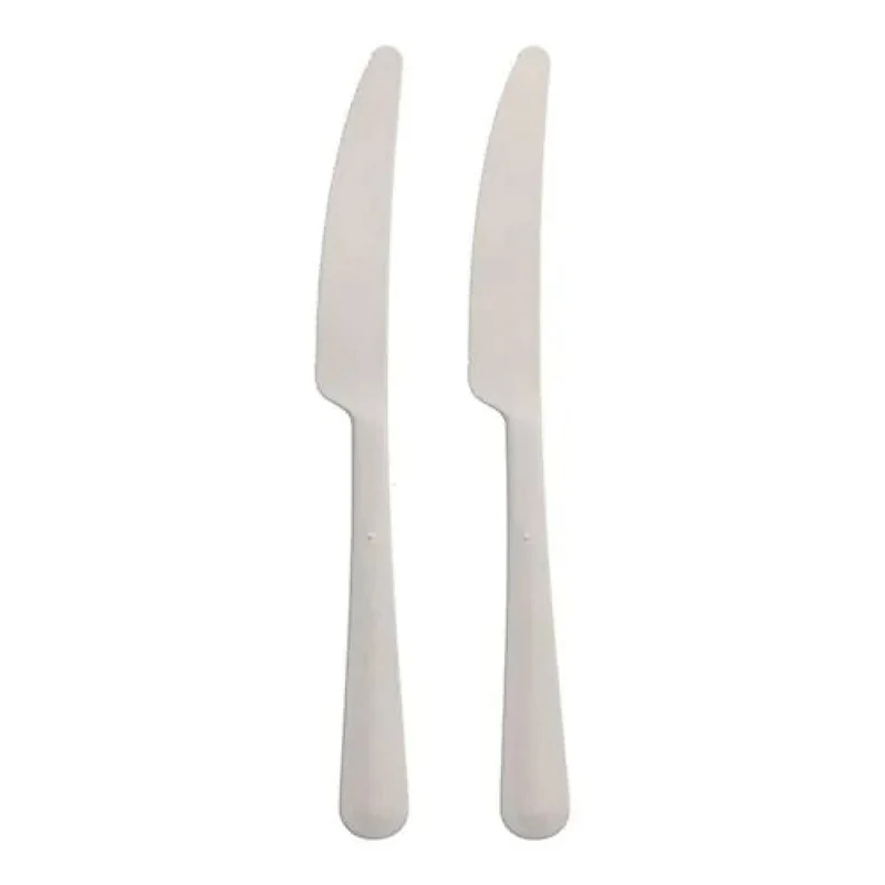 Mehrweg Messer in Spender, Bio-PP, extra stabil