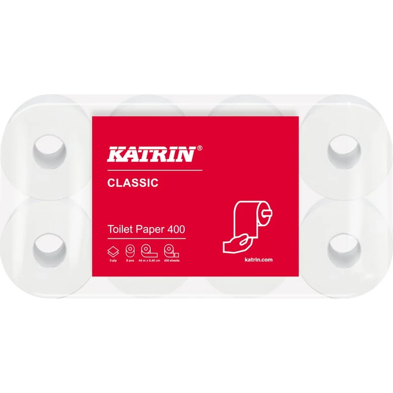 Katrin Toilettenpapier 2-lagig, 400 Blatt