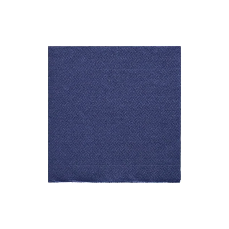 Papstar DAILY Collection Servietten, 24x24 cm, 1/4, dunkelblau