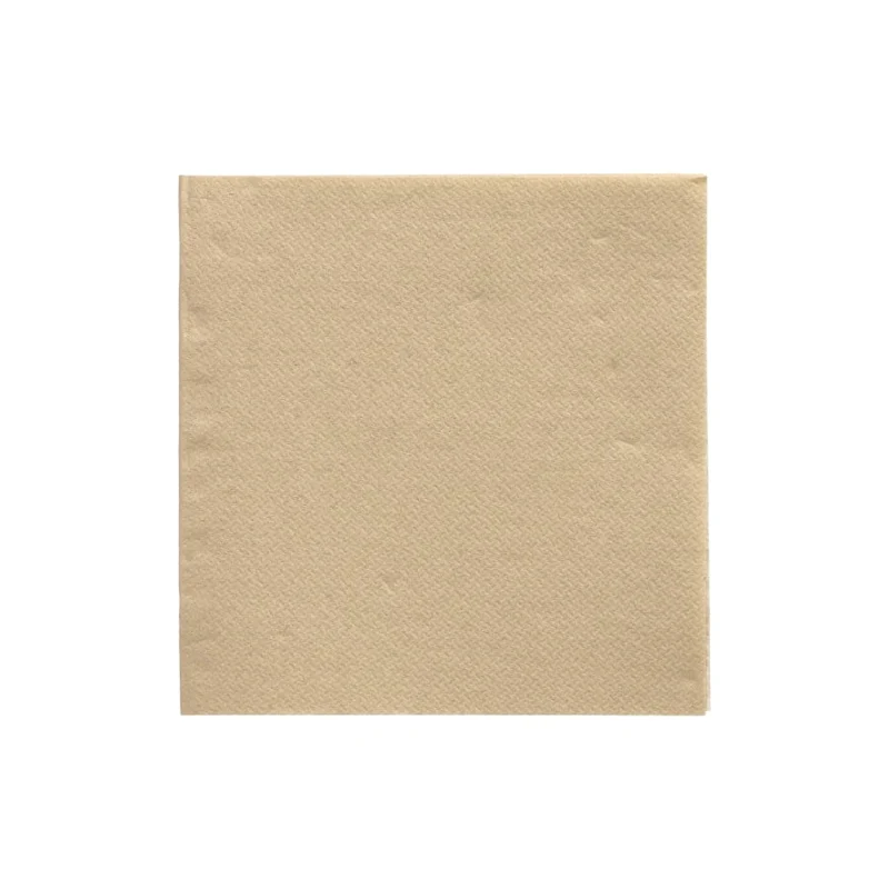 Papstar DAILY Collection Servietten, 24x24 cm, 1/4 Falz, sand