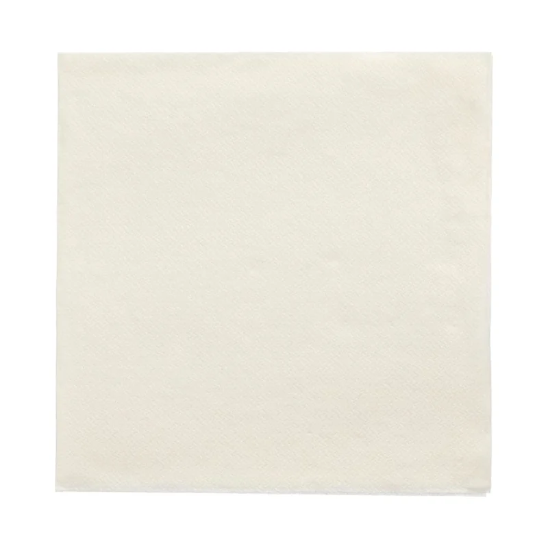 Papstar DAILY Collection Servietten, 32x32 cm, 1/4, champanger