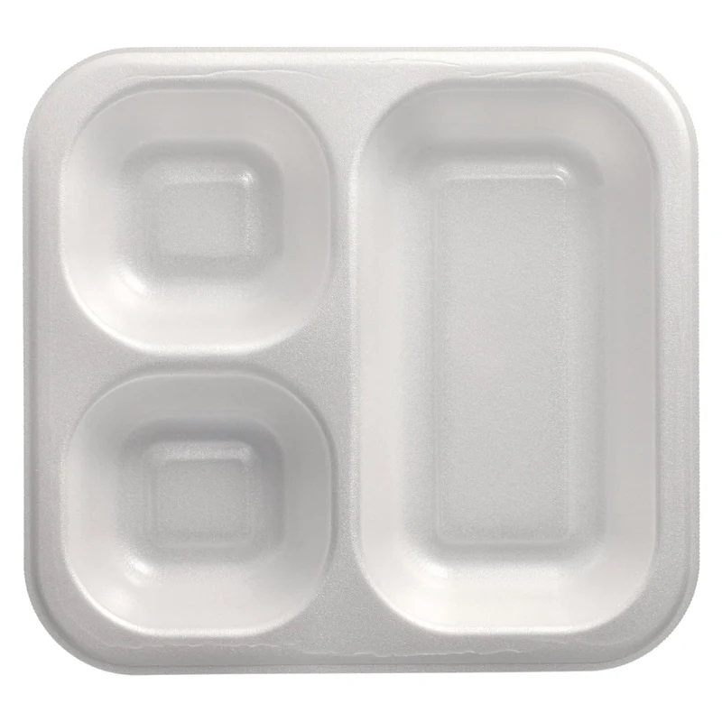 PAPSTAR Take away, Siegelschalen, 1150 ml, 3-geteilt