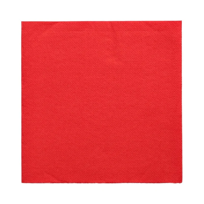 Papstar DAILY Collection Servietten, 32x32 cm, 1/4 Falz, rot