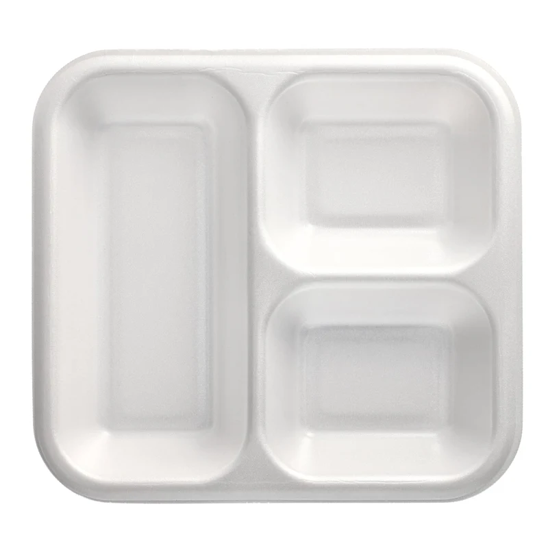 PAPSTAR Take away, Siegelschalen, 1350 ml, 3-geteilt