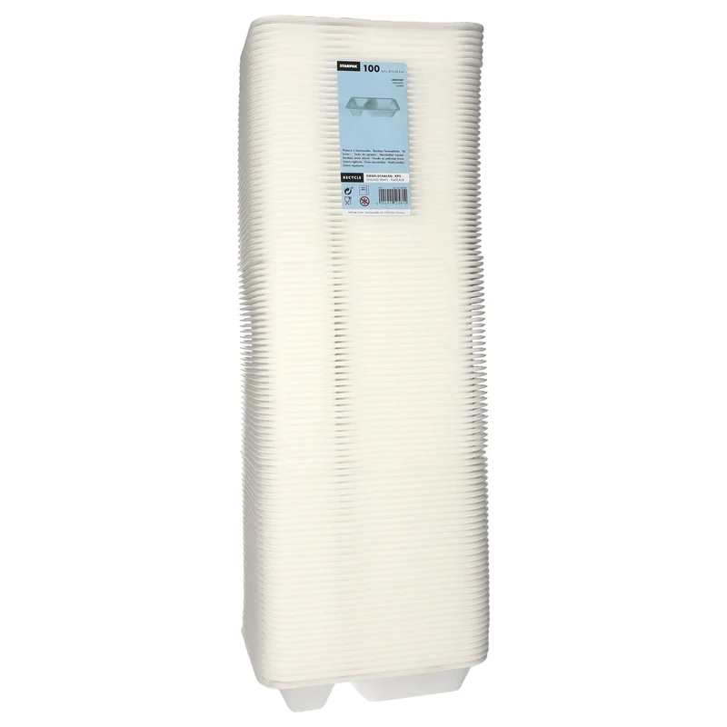PAPSTAR Take away, Siegelschalen, 825 ml, 2-geteilt