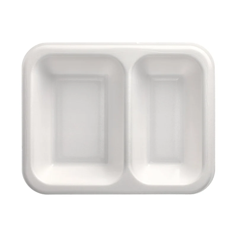 PAPSTAR Take away, Siegelschalen, 800 ml, 2-geteilt