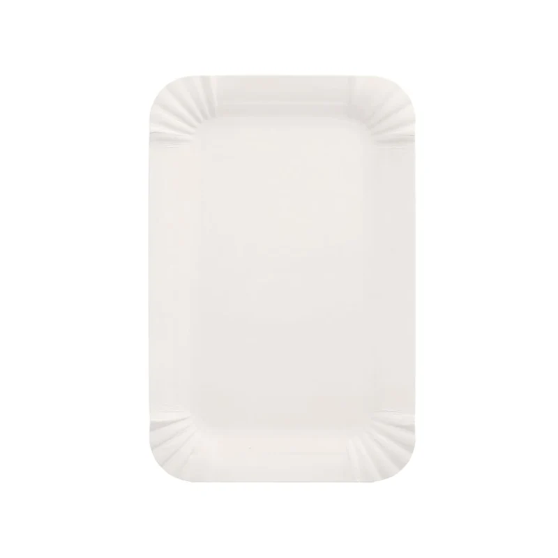 Papstar Pappteller, eckig, weiß