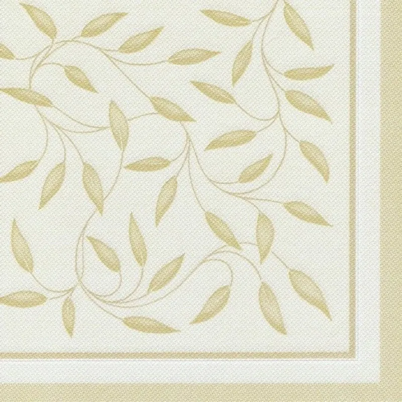 Papstar Servietten, 1/4-Falz, 40 cm x 40 cm New Mediterran champagner