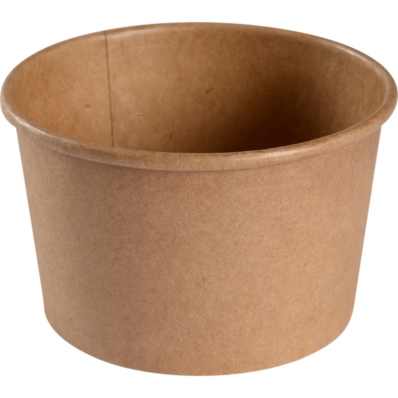 ABENA Pappschale, braun, Ø 9,7 cm, 240 ml