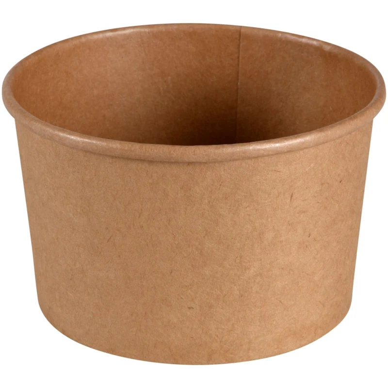 ABENA Pappschale, braun, Ø 11,1 cm, 480 ml