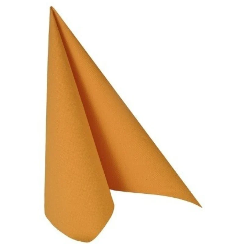 Papstar Servietten, 1/4-Falz, 40 cm x 40 cm orange
