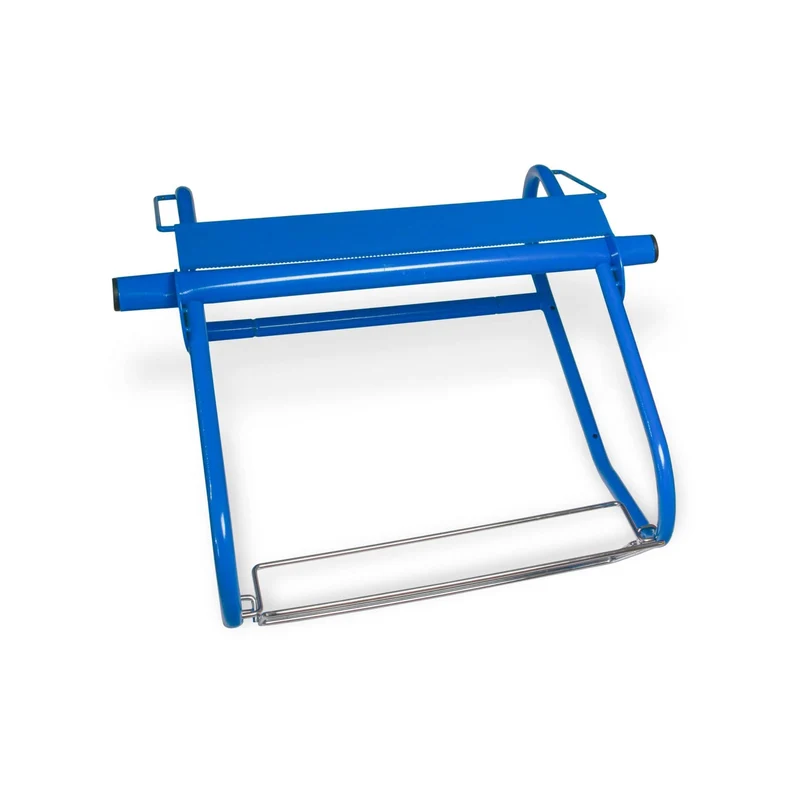 SemyTop Putztuchrollen-Wandhalter mit Müllsackhalter, blau