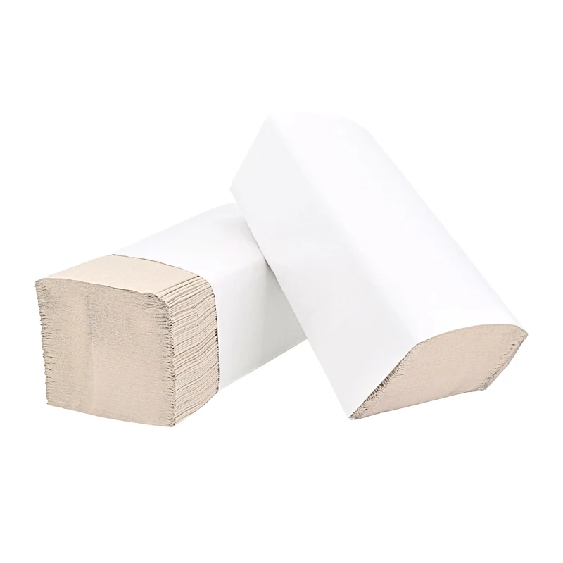 Quicky Papierhandtücher ZZ/V-Falz, 25 x 23 cm, 1-lagig, grau, Recycling