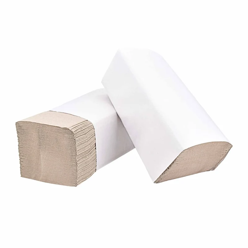 Quicky Papierhandtücher ZZ/V-Falz, 25 x 23 cm, 1-lagig, grau, Recycling