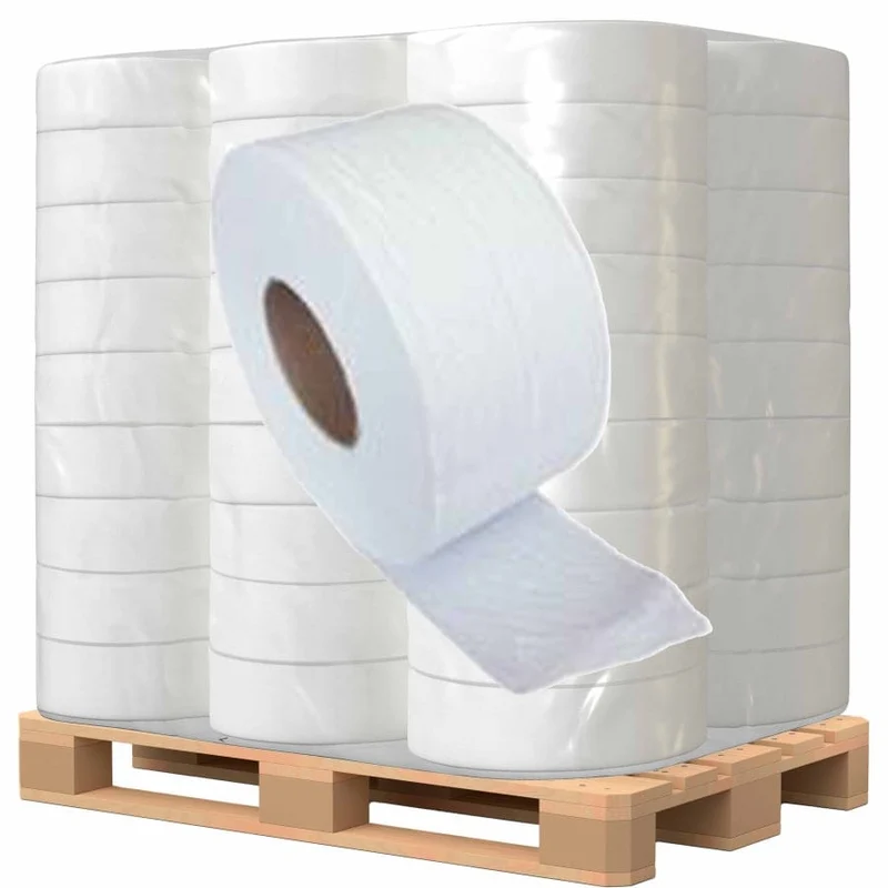 Funny Jumbo-Toilettenpapier MIDI, 2-lagig, hochweiß, Ø 19 cm, 12 Rollen