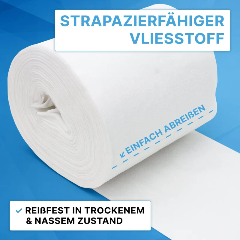 ARNOMED Dry Wipes Vliestuchrolle, weiß, 15 x 30 cm