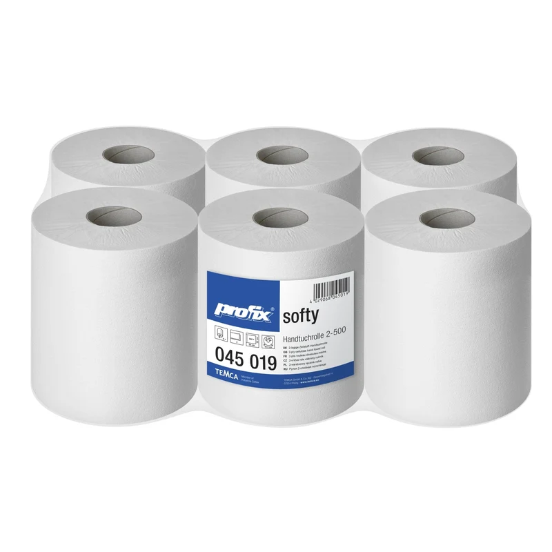 profix softy Putztuchrolle FSC, 36 x 22 cm, 2-lagig, hochweiß