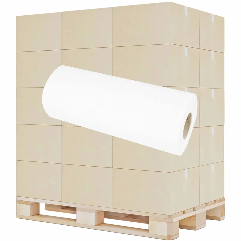 Funny Küchenrolle, 3-lagig, 26 x 21 cm, 50 Blatt, hochweiß