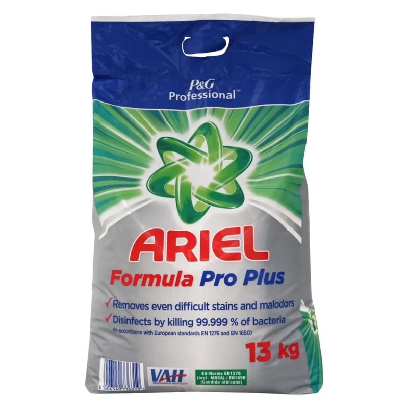 Ariel Professional Formula Pro Plus Desinfektions-Vollwaschmittel, Pulver