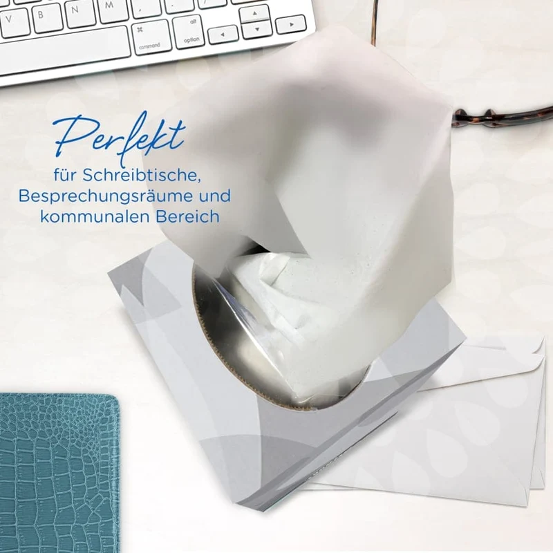 Kleenex Kosmetiktücher Würfel-Box, weiß
