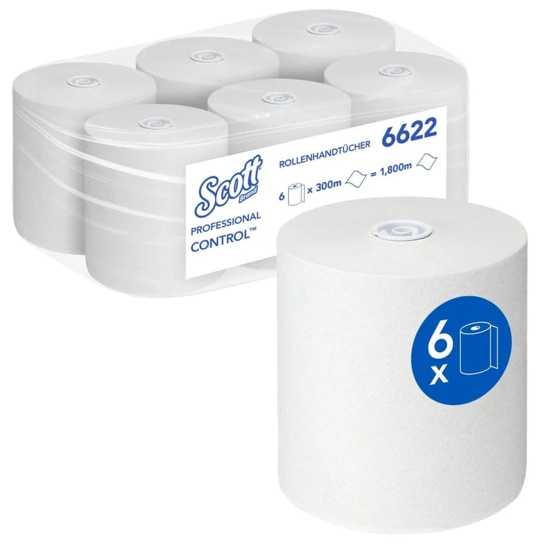 Scott Control Handtuchrolle, 1-lagig, 300 m