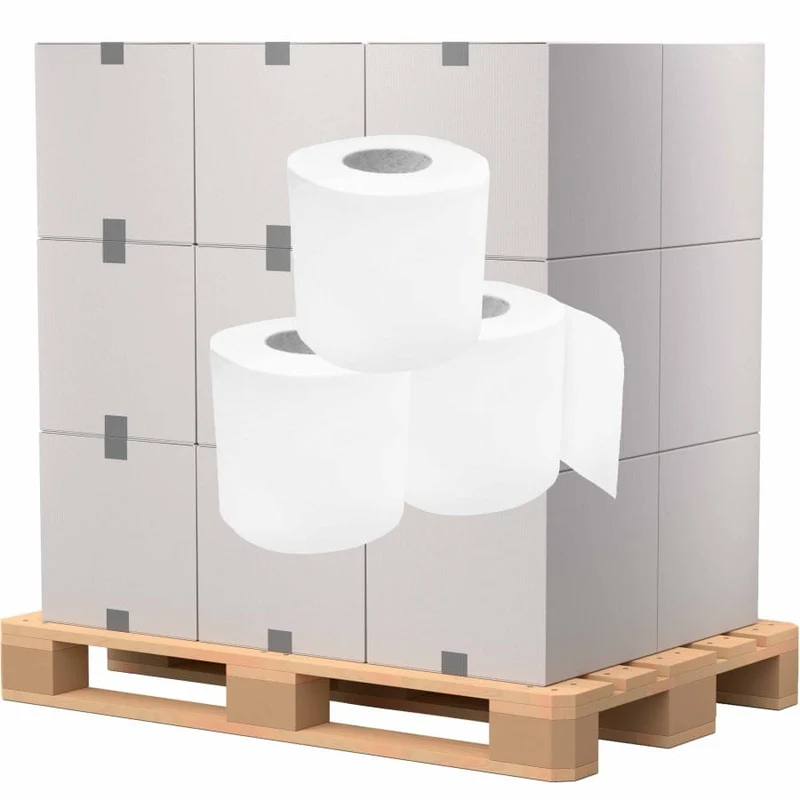 Funny Toilettenpapier, 3-lagig, hochweiß, 150 & 250 Blatt