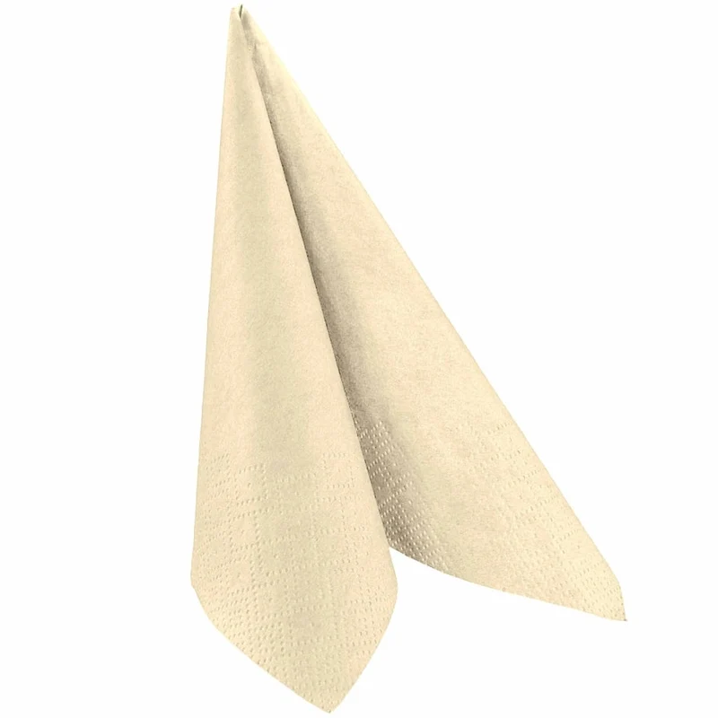 Funny Tafelservietten, 33 x 33 cm, 3-lagig, 1/4 Falz, 11 Farben