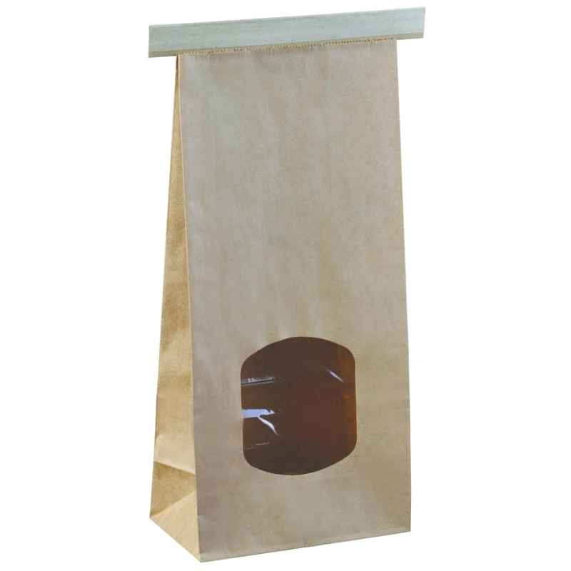 ABENA Druckverschlussbeutel, Sichtfenster, 11,5 x 7,2 x 24,6 cm